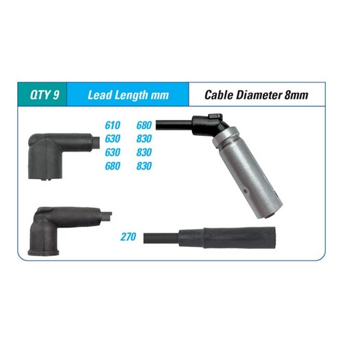 New ICON SERIES Ignition Lead Set For Holden #ILS-037M