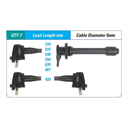 New ICON SERIES Ignition Lead Set For Lexus ES300 #ILS-049M