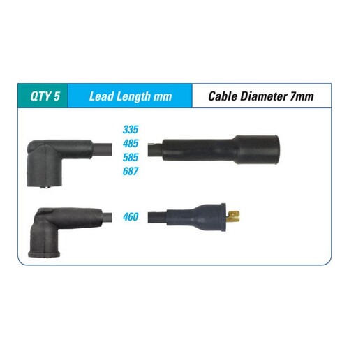 New ICON SERIES Ignition Lead Set For Holden Commodore Sunbird #ILS-053M