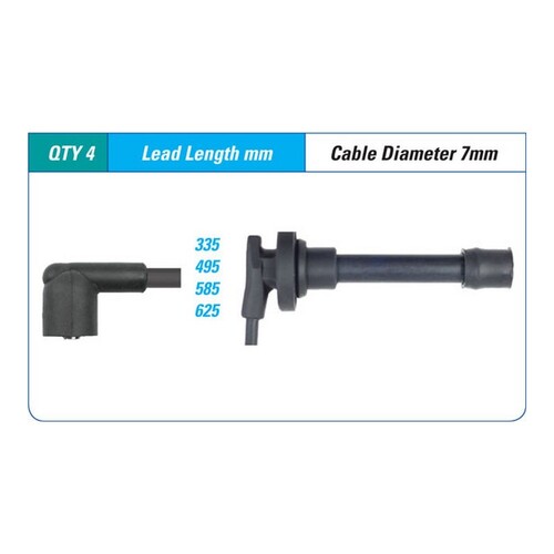 New ICON SERIES Ignition Lead Set For Holden Apollo #ILS-088M