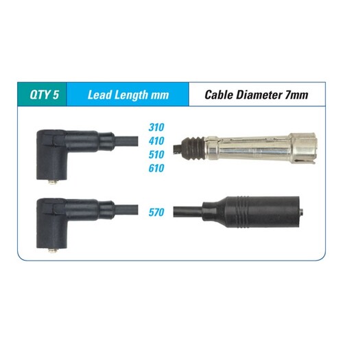 New ICON SERIES Ignition Lead Set For Seat IBIZA #ILS-107M