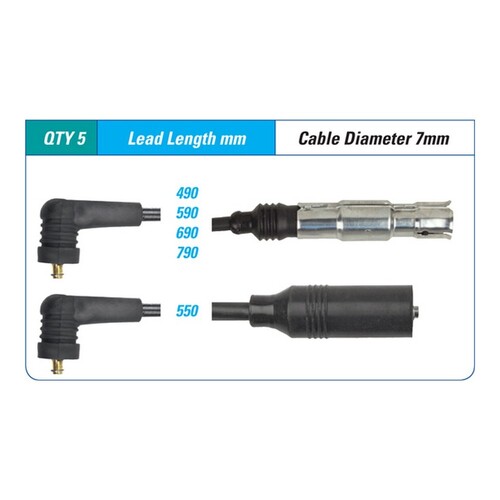New ICON SERIES Ignition Lead Set For Seat Cordoba IBIZA #ILS-212M