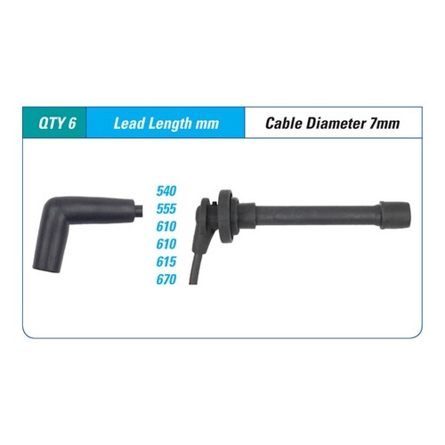New ICON SERIES Ignition Lead Set For Holden Jackaroo #ILS-299M