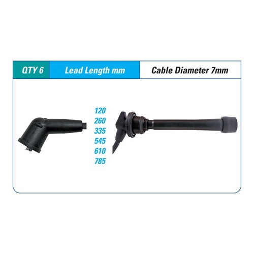 New ICON SERIES Ignition Lead Set For Hyundai Tucson #ILS-435M