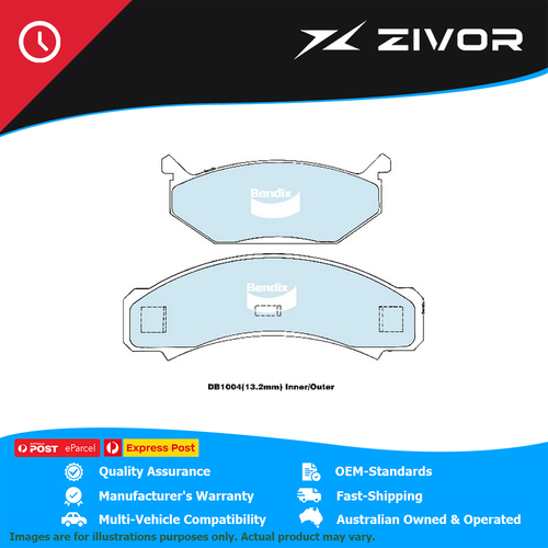 New Genuine BENDIX Brake Pads Front For Chrysler Chrysler Valiant #DB1004GCT