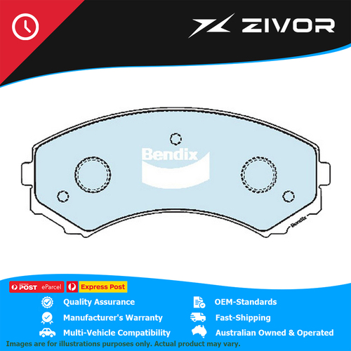 New Genuine BENDIX Brake Pads Front For Ford Econovan #DB1385GCT