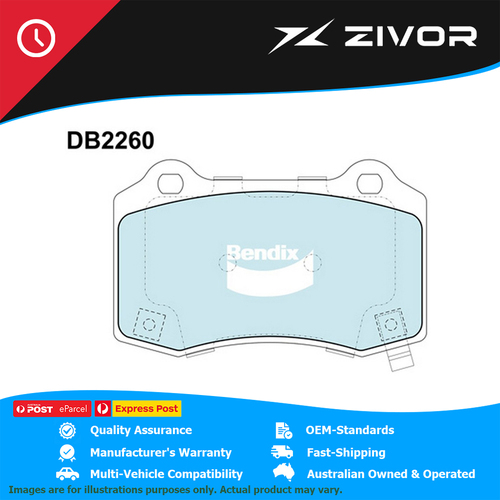 New Genuine BENDIX Brake Pads Rear For FPV GT-F FG II #DB2260HD