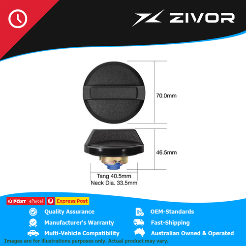 New Genuine TRIDON Fuel Tank Cap For Chrysler Dodge Sigma Valiant #TFNL210