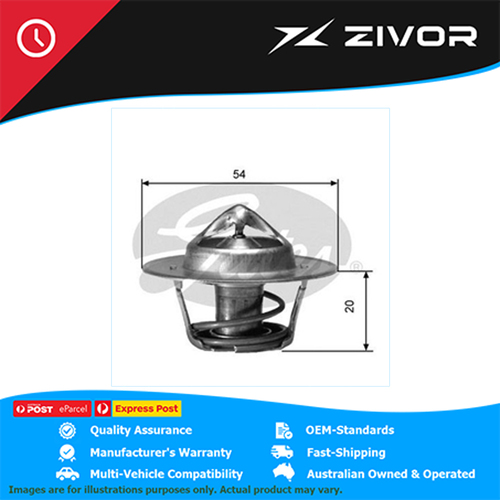 GATES Thermostat For Holden Commodore Early Rodeo Suburban Torana #TH00182G1