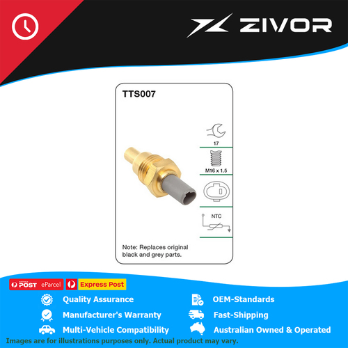 New Genuine TRIDON Coolant Temperature Sensor / Sender For Holden Apollo #TTS007