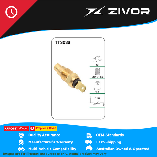 Genuine TRIDON Coolant Temperature Sensor / Sender For Datsun Sunny B310 #TTS036