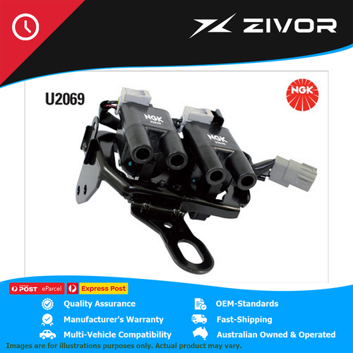 New Genuine NGK Ignition Coil For Hyundai Elantra HD #U2069