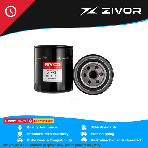 New Genuine RYCO Engine Oil Filter For ROVER 3500 SD1 #Z731