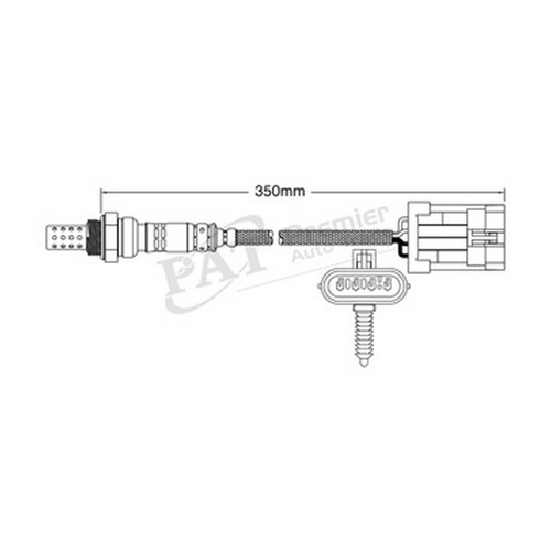 New PAT PREMIUM Exhaust Gas Oxygen Sensor (Bosch) For Holden #EGO-012B