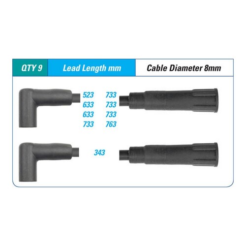 New ICON SERIES Ignition Lead Set For Holden #ILS-057M