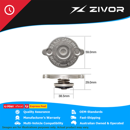 New Genuine TRIDON Radiator Cap For Rover 2000 Quintet #CA0750