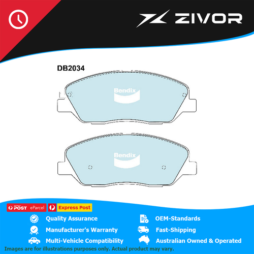 New Genuine BENDIX Brake Pads Front For Hyundai Santa Sonata Terracan #DB2034GCT