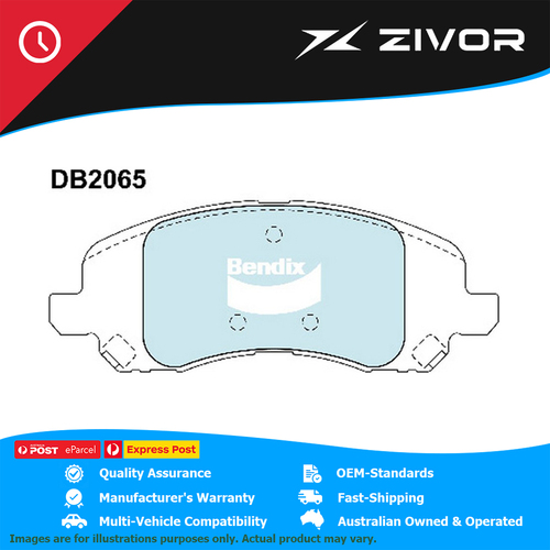 New BENDIX General CT Brake Pads - Front For JEEP PATRIOT MK #DB2065GCT
