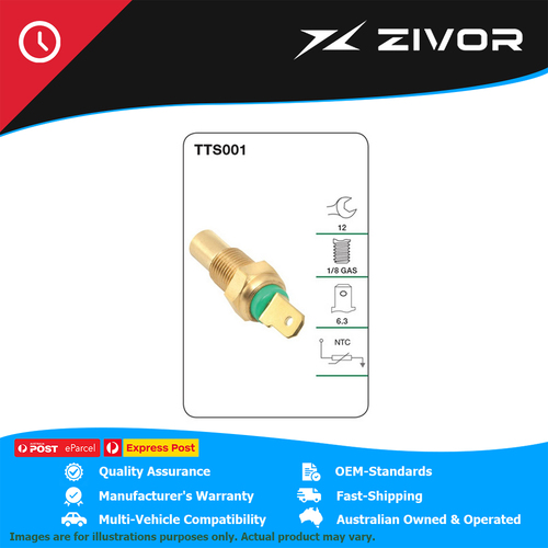 New Genuine TRIDON Coolant Temperature Sensor / Sender For Mitsubishi #TTS001