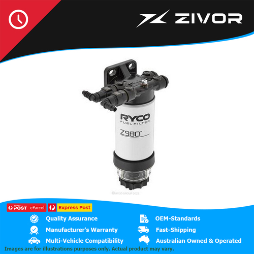 New RYCO Universal Fuel Filter For Ford Ranger PX III (18-22) Raptor #Z980UK