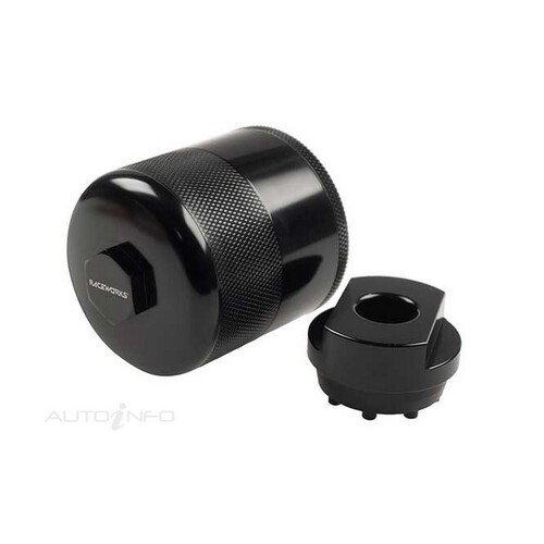 New RACEWORKS Billet Lifetime Oil Filter With Opener For Holden #ALY-115-34BK