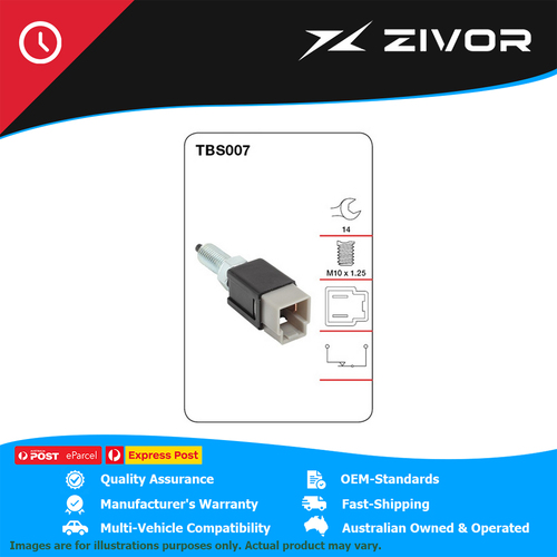 New Genuine TRIDON Stop Light Switch For Datsun Sunny B310 #TBS007