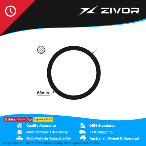 Genuine TRIDON Thermostat Housing Gasket O-Ring 68mm OD For Mercedes-Benz #TTG33