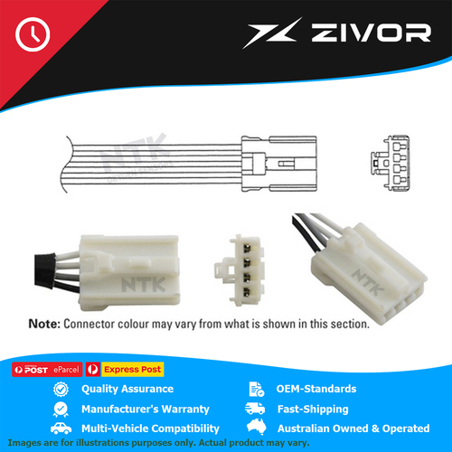 New Genuine NTK Oxygen Sensor 4 Wire For Mitsubishi Verada KE #OZA116-M8