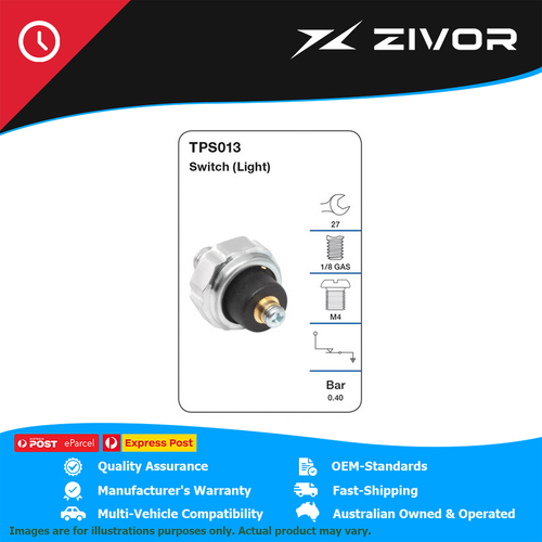 New Genuine TRIDON Oil Pressure Switch (Light) For Ford #TPS013