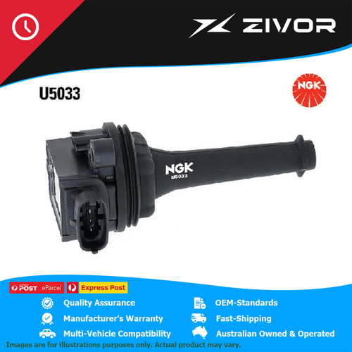 New Genuine NGK Spark Plugs Ignition Coil For Volvo S80 #U5033