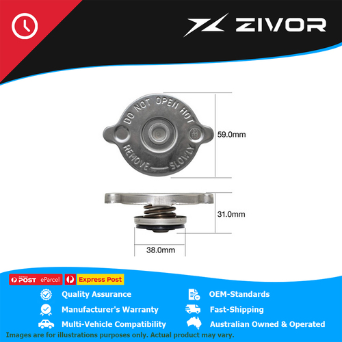 New Genuine TRIDON Radiator Cap For Citroen CX2200 CX2400 #CN15100