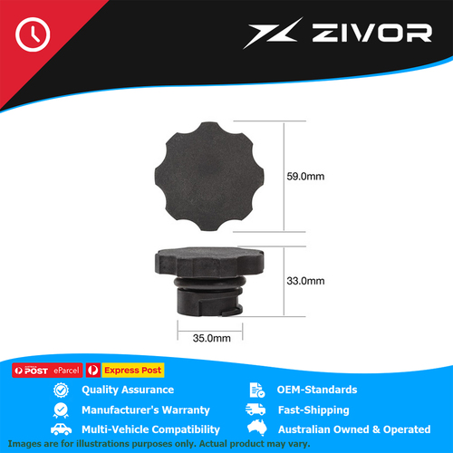 New Genuine TRIDON Oil Cap For BMW #TOC520