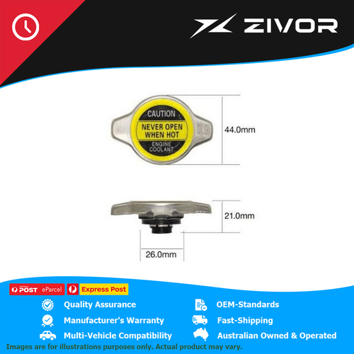 Genuine TRIDON Radiator Cap For Ford Courier Econovan Laser Spectron #CC1390-10
