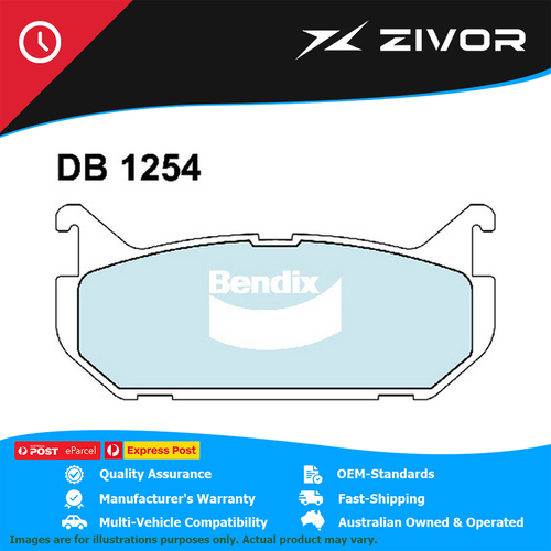 New BENDIX General CT Brake Pads - Rear For MAZDA MX-6 GE 2WS #DB1254GCT