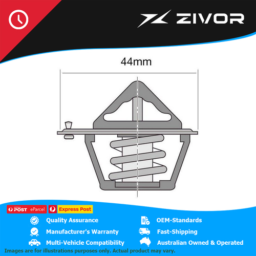 New TRIDON Thermostat 44mm - 82°C For SUZUKI CARRY ST80V #TT239-180