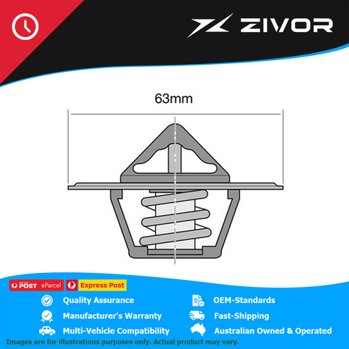 New TRIDON Thermostat - 71 Degrees C For CHRYSLER CHRYSLER CJ #TT2-160