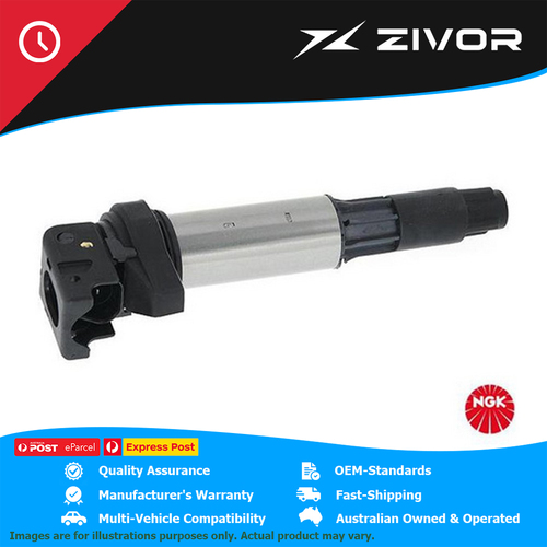New Genuine NGK Spark Plugs Ignition Coil For BMW 760Li E66 #U5009