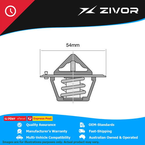 New TRIDON Thermostat 54mm - 88°C For VOLKSWAGEN BEETLE NEW 1C1, 9C1 #TT1-190
