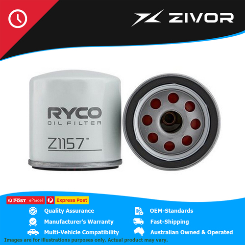 New Genuine RYCO Oil Filter Spin On For Audi A1 8X #Z1157
