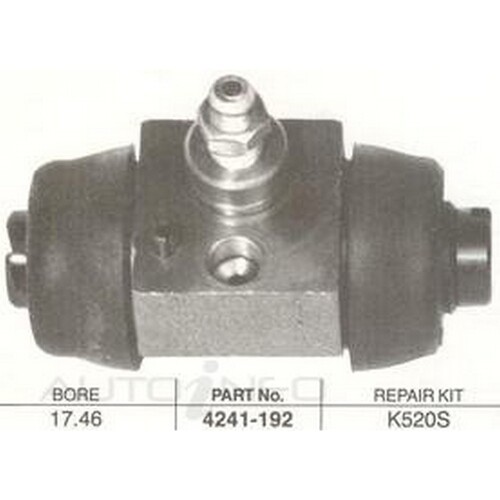 New Genuine PROTEX Wheel Cylinder - Rear #4241-192