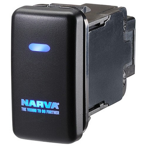 New Genuine NARVA Switch Oe Toyota Blue Illum Uni 39X21Mm #63312BL