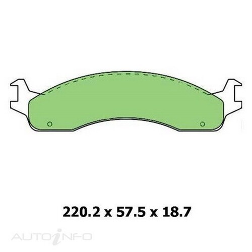 New Genuine PROTEX Brake Pad - Front #CDB3038M