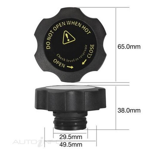 New Genuine TRIDON Radiator Cap #CX18125