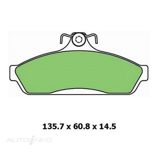 New Genuine PROTEX Brake Pad - Front #DB1085CP
