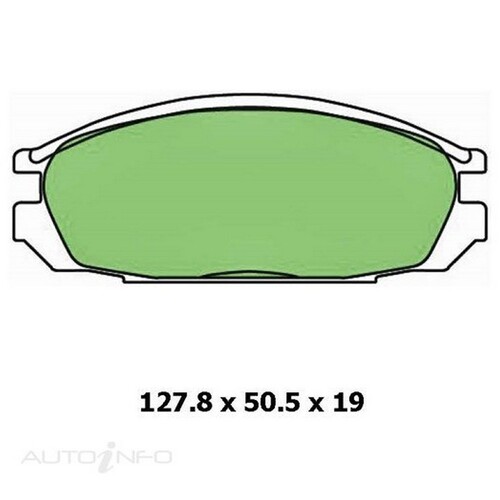 New Genuine PROTEX Brake Pad - Rear #DB1146B