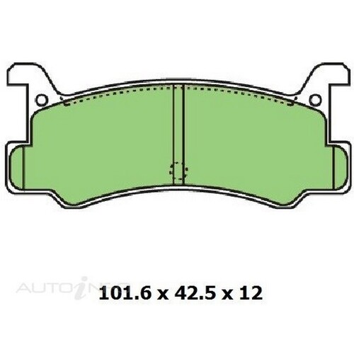 New Genuine PROTEX Brake Pad - Rear #DB1159CP