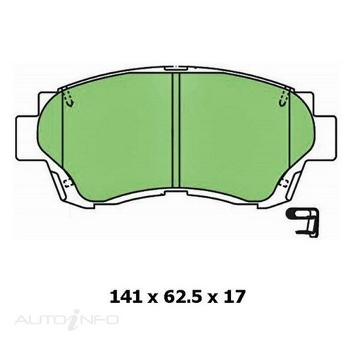 New Genuine PROTEX Brake Pad - Front #DB1209CP