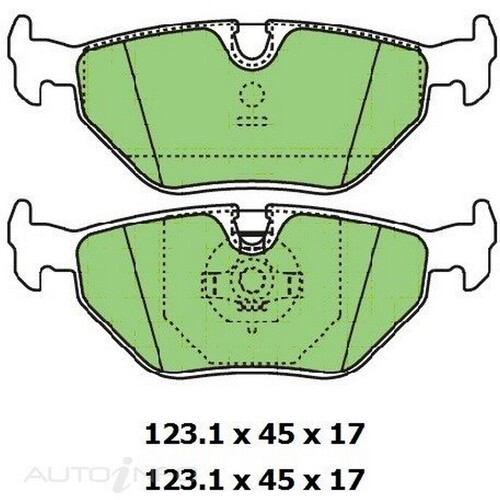 New Genuine PROTEX Brake Pad - Rear #DB1245B