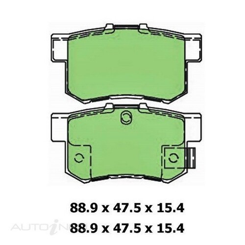 New Genuine PROTEX Brake Pad - Rear #DB1265CP