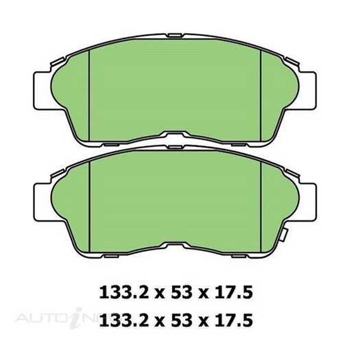 New Genuine PROTEX Brake Pad - Front #DB1267CP